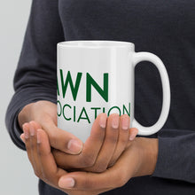 Load image into Gallery viewer, Lawn Association White glossy mug