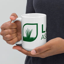 Load image into Gallery viewer, Lawn Association White glossy mug
